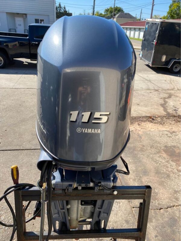 thumbnail image 2 of Yamaha 115hp 4-Stroke Outboard Engine Decals – Reproduction Cowling Sticker Set 2 of 4