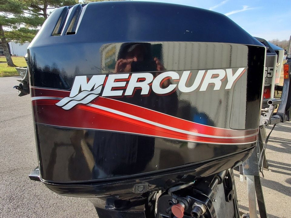 thumbnail image 2 of Mercury 50hp Two-Stroke Outboard Engine Decals – Reproduction Sticker Set – New Model 2 of 3